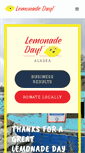 Mobile Screenshot of alaska.lemonadeday.org